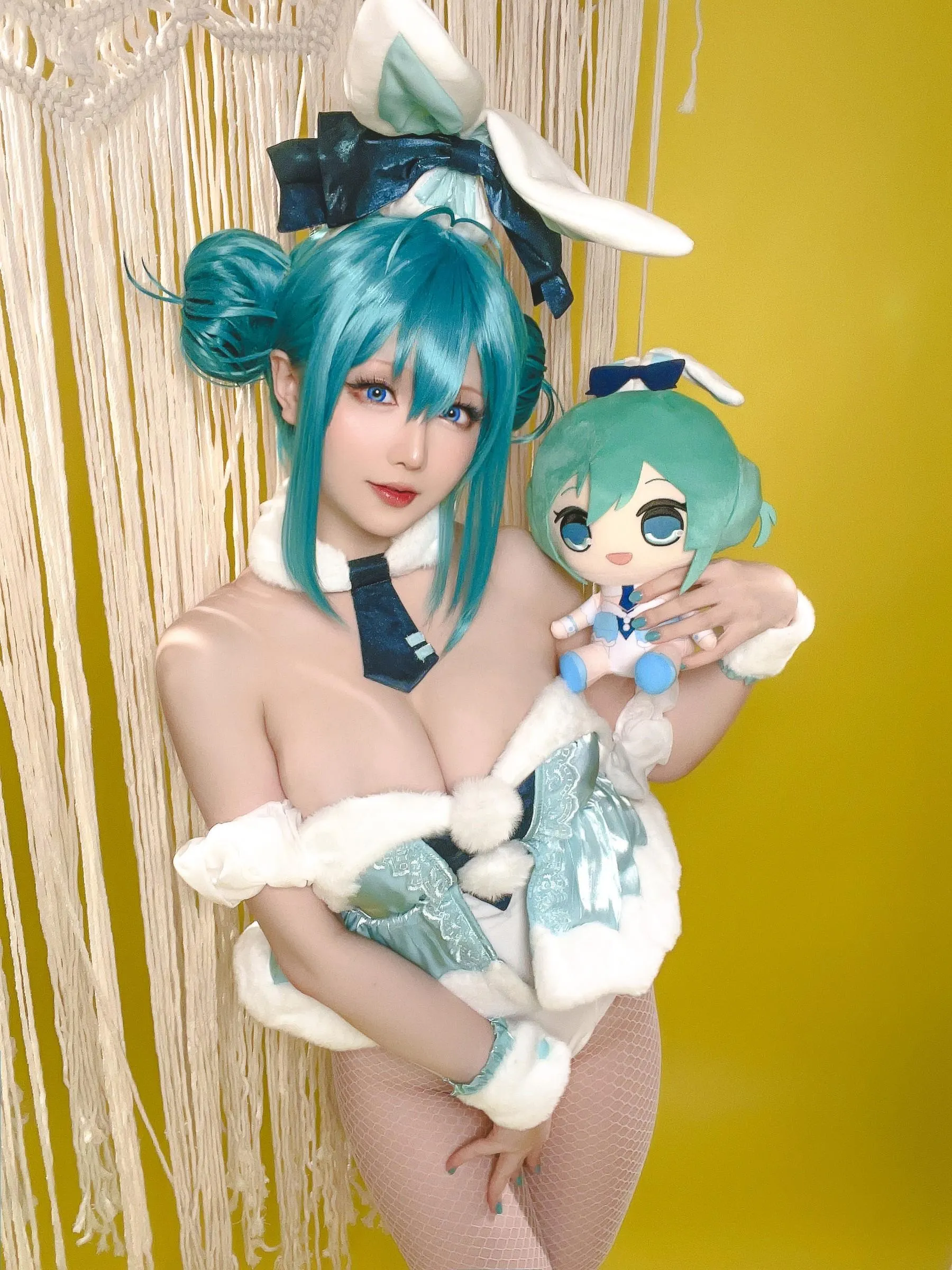 星之迟迟 – NO.158 23年9月计划A 初音未来 白兔女郎 [77P]插图6